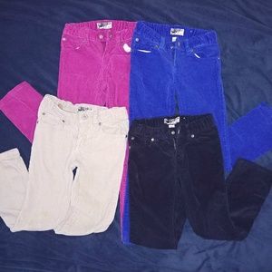 👖 4 pairs corduroy pants bundle